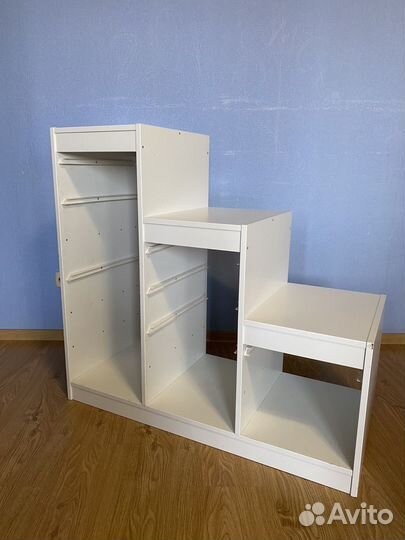 Стеллаж для хранения игрушек IKEA труфаст белый