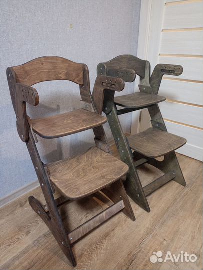 Стульчик растущий с покрытием новый