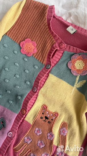 Кофта на пуговицах для девочки