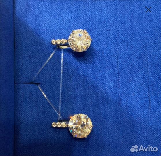 Серьги серебро 925