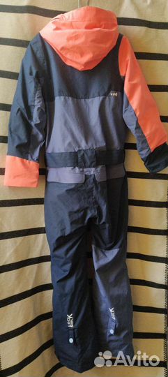 Горнолыжный комбинезон+шапка детский для девочки