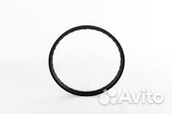 Обод алюминиевый колеса переднего 21*1,6 36Н чёрны