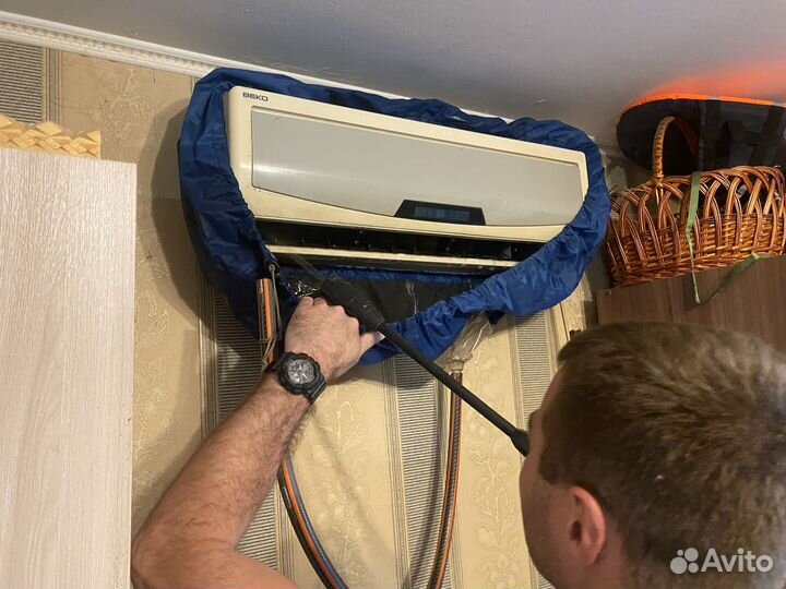 Мойка кондиционеров заправка сплит систем