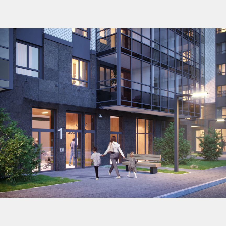 1-к. квартира, 34,8 м², 3/12 эт.