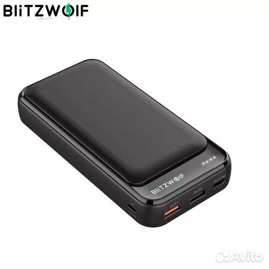 Внешний аккумулятор blitzwolf p11. 20000ма