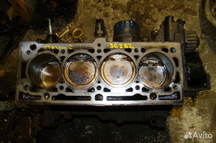 Блок двигателя Renault Megane 2