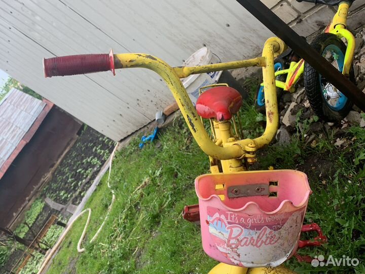 Детский велосипед барби цена 3000