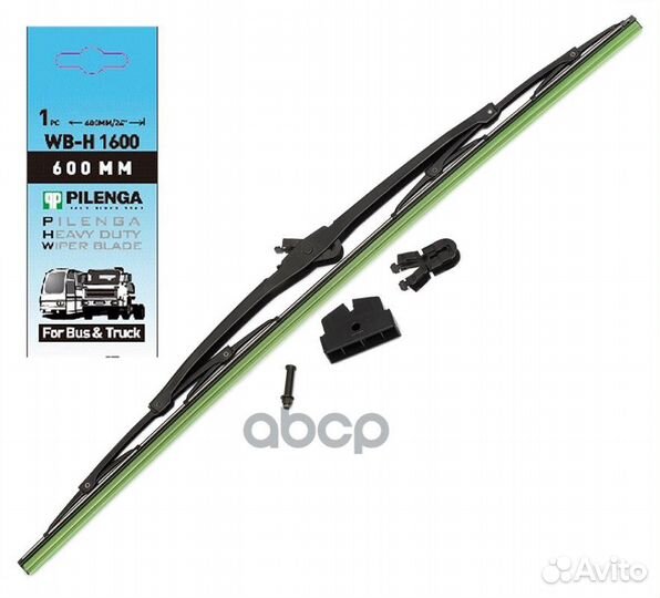 Щетка стеклоочистителя каркасная 600mm 12x4 9