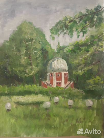 Картина гуашью 