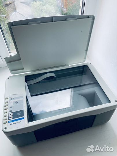 Мфу HP DeskJet F380 принтер, сканер, копир