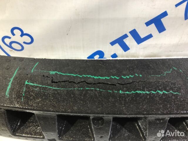 Абсорбер заднего бампера volkswagen polo 5 рест 1