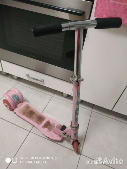 Самокат детский трехколесный бу