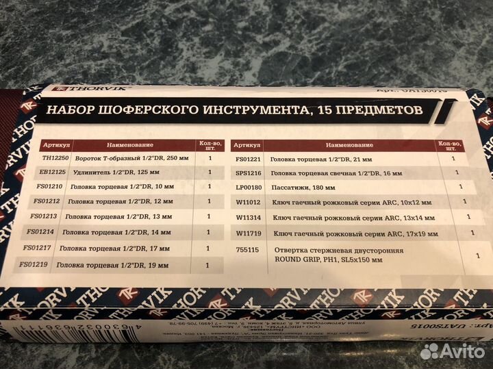 Набор инструментов