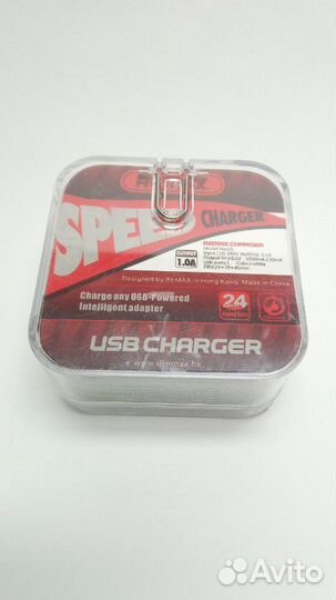 Remax Сетевая USB зарядка на 1 ампер