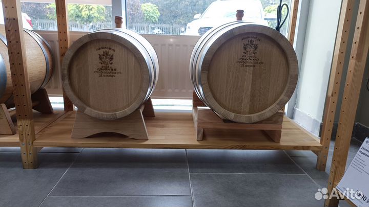 Бочка дубовая