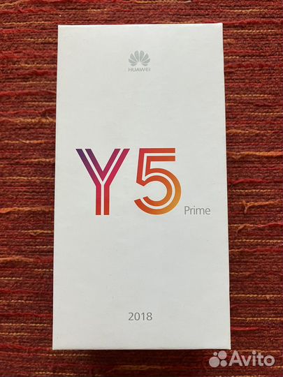 Телефон huawei y5 prime 2018