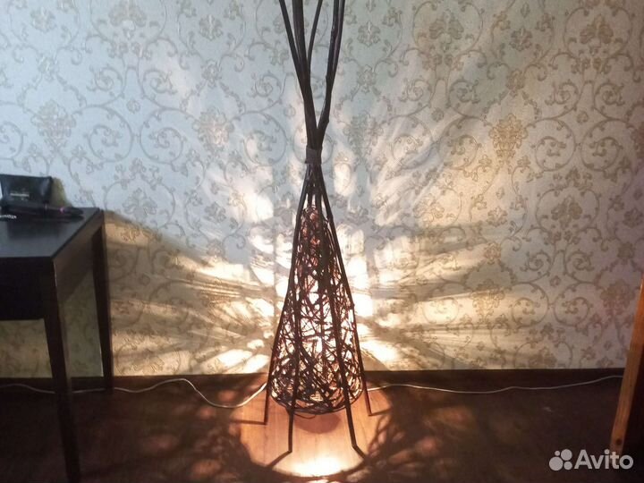 Светильник Ротанговый IKEA