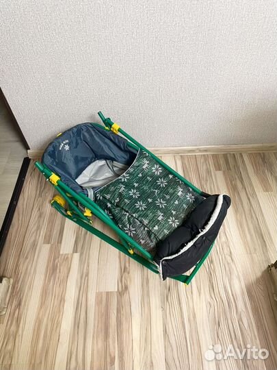 Санки коляска ника