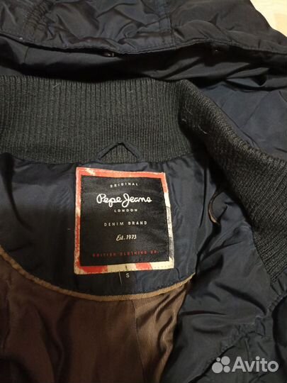 Пуховик на девочку 158 164 S Pepe Jeans Англия