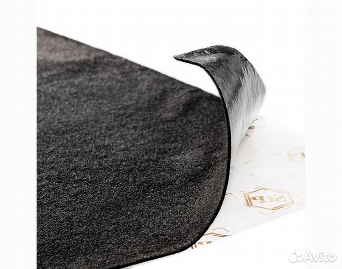 StP Карпет черный с клеевым слоем (1.0м х 1.5м)