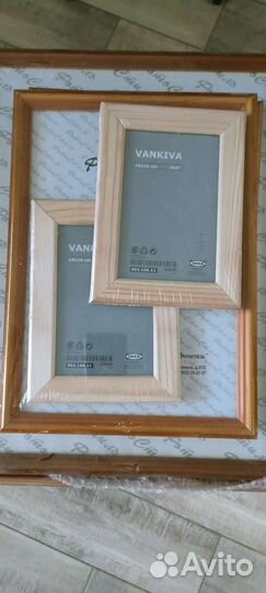 Новые рамки для фото для картин 4 шт