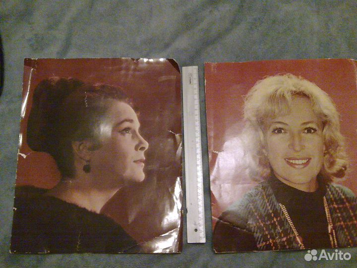 Фотопортреты Э.Быстрицкой и К. Лучко