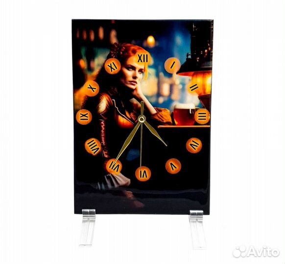 Декоративные часы размышление