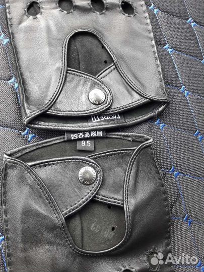 Мужские кожаные перчатки новые