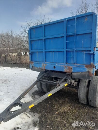 Прицеп бортовой ГКБ 8350, 1986