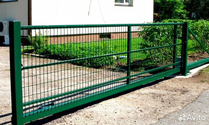 Откатные ворота заказать профессионально