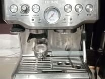 Кофеварка кофемашина - рожковая Bork с кофемолкой