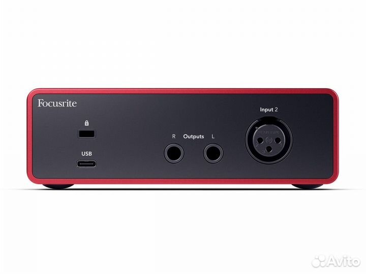 Focusrite Scarlett Solo 4th Gen аудиоинтерфейс