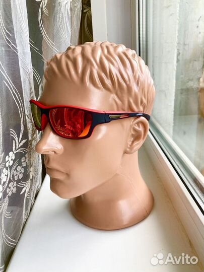 Поляризационные очки Shimano матовые красные