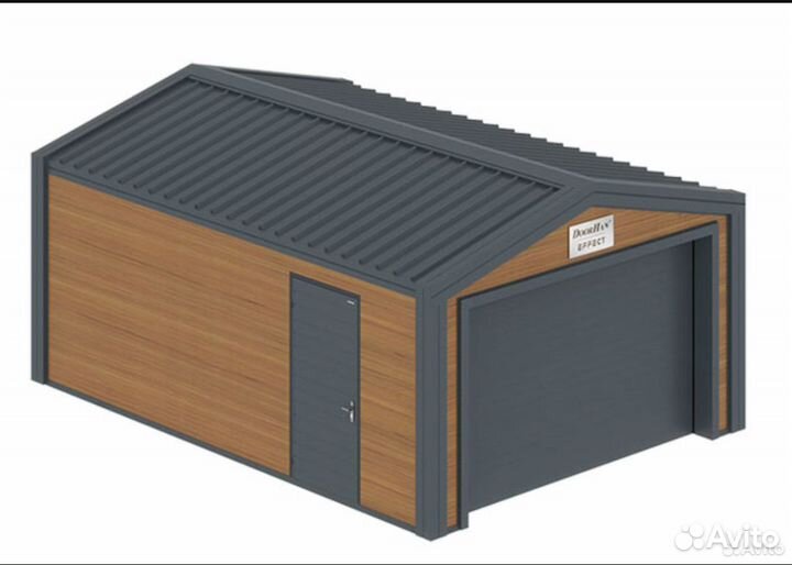 Быстровозводимый гараж доорхан