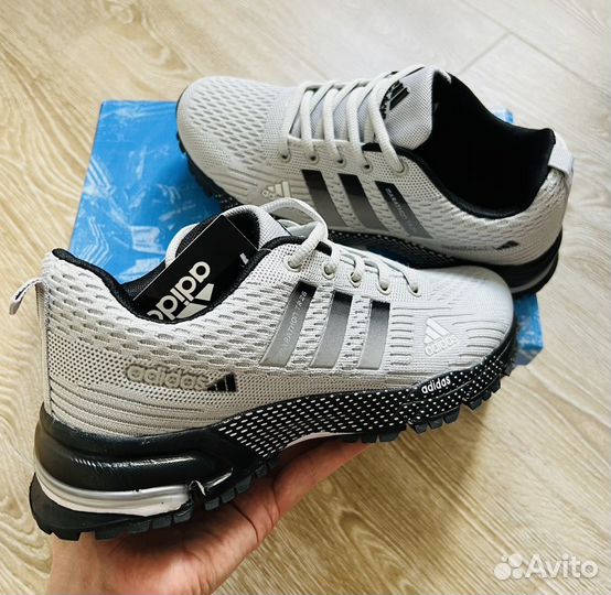 Кроссовки Adidas marathon tr 26 серые