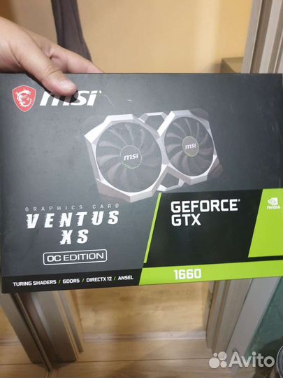 Видеокарта MSI GTX 1660