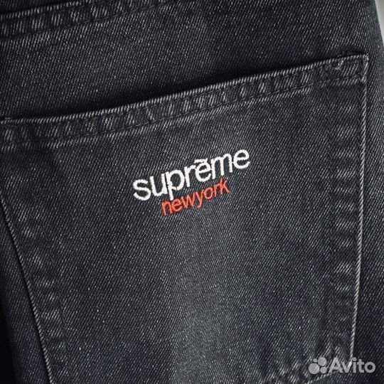 Шорты Supreme джинсовые baggy SS24