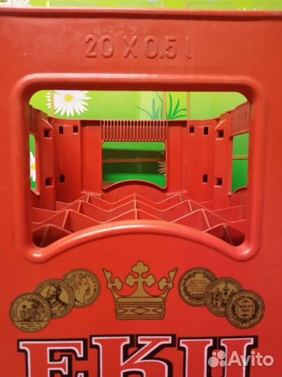 Пластиковые ящики для бутылок