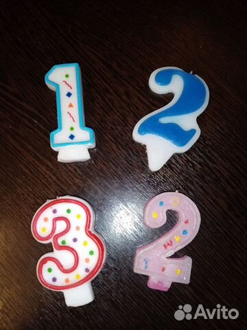 Свечи на торт