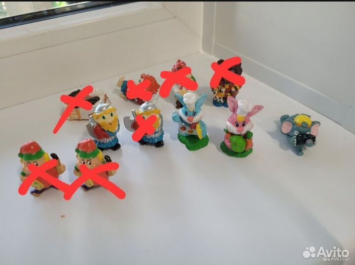 Игрушки из киндера разные