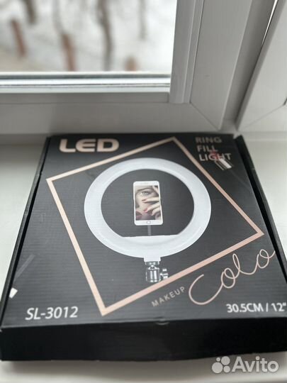 Кольцевая лампа 30,5см