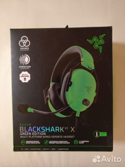 Наушники Razer Blackshark V2 X