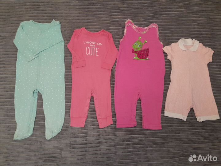 Детские вещи пакетом для девочки 74-80