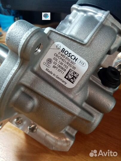 Тнвд новый 0445010507 03L130755 Audi VW Seat Skoda