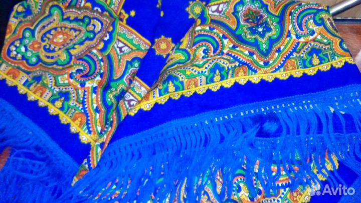 Шарф трикотаж. Платки новые шелк и шерсть СССР