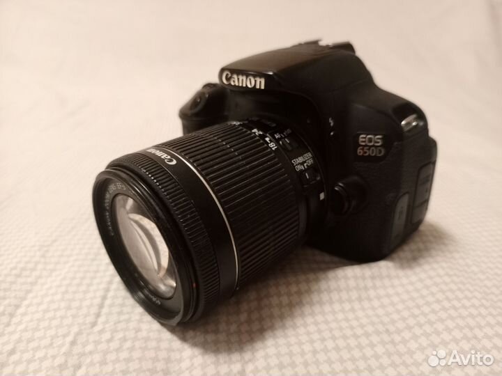 Цифровой фотоаппарат canon eos 650d