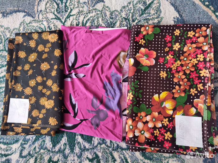 Отрезы ткани из СССР