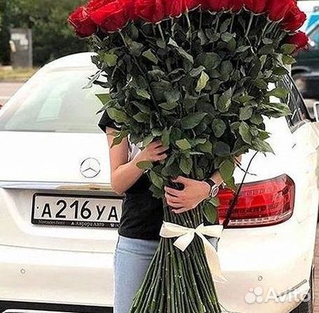 Высокие розы Гигантские розы Доставка цветов