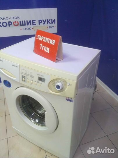 Стиральная машина бу samsung с гарантией 1 год