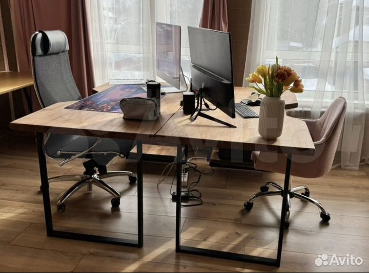 Компьютерный стол лофт